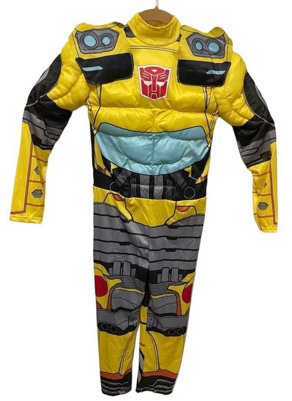 Disguise Transformers Bumblebee Costume Size M (8-10) Kids Jumpsuit